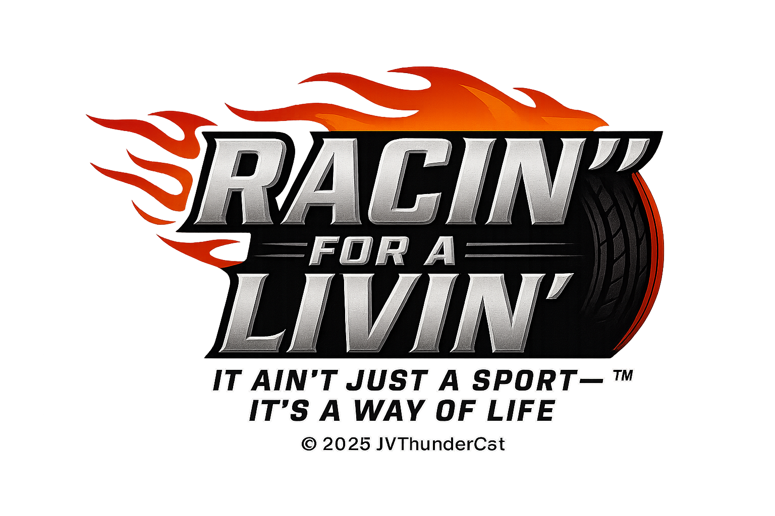 Racin' for a Livin' Logo